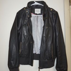 Thread & Supply Faux Leather Jacket
